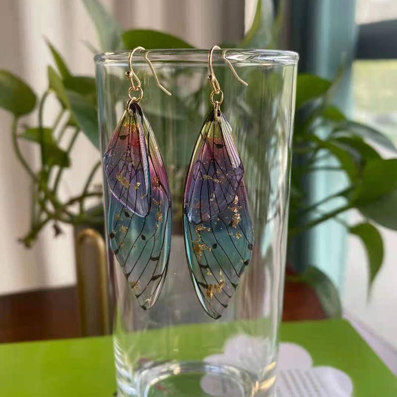 Whisper Wing Dangle Earrings