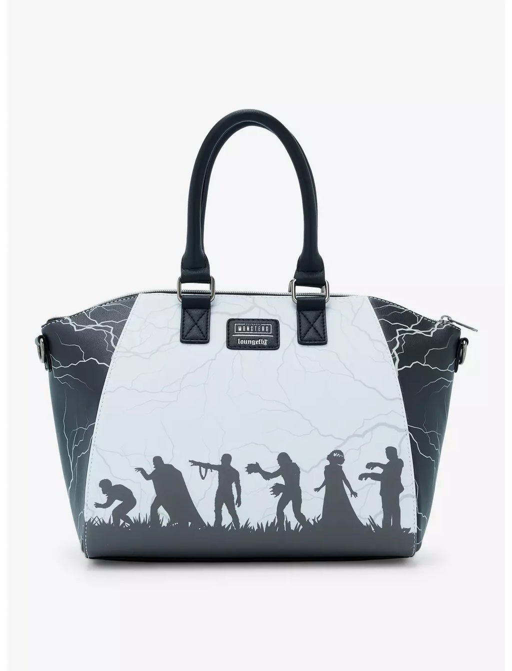 Loungefly Universal Monsters Glow-In-The-Dark Satchel Bag