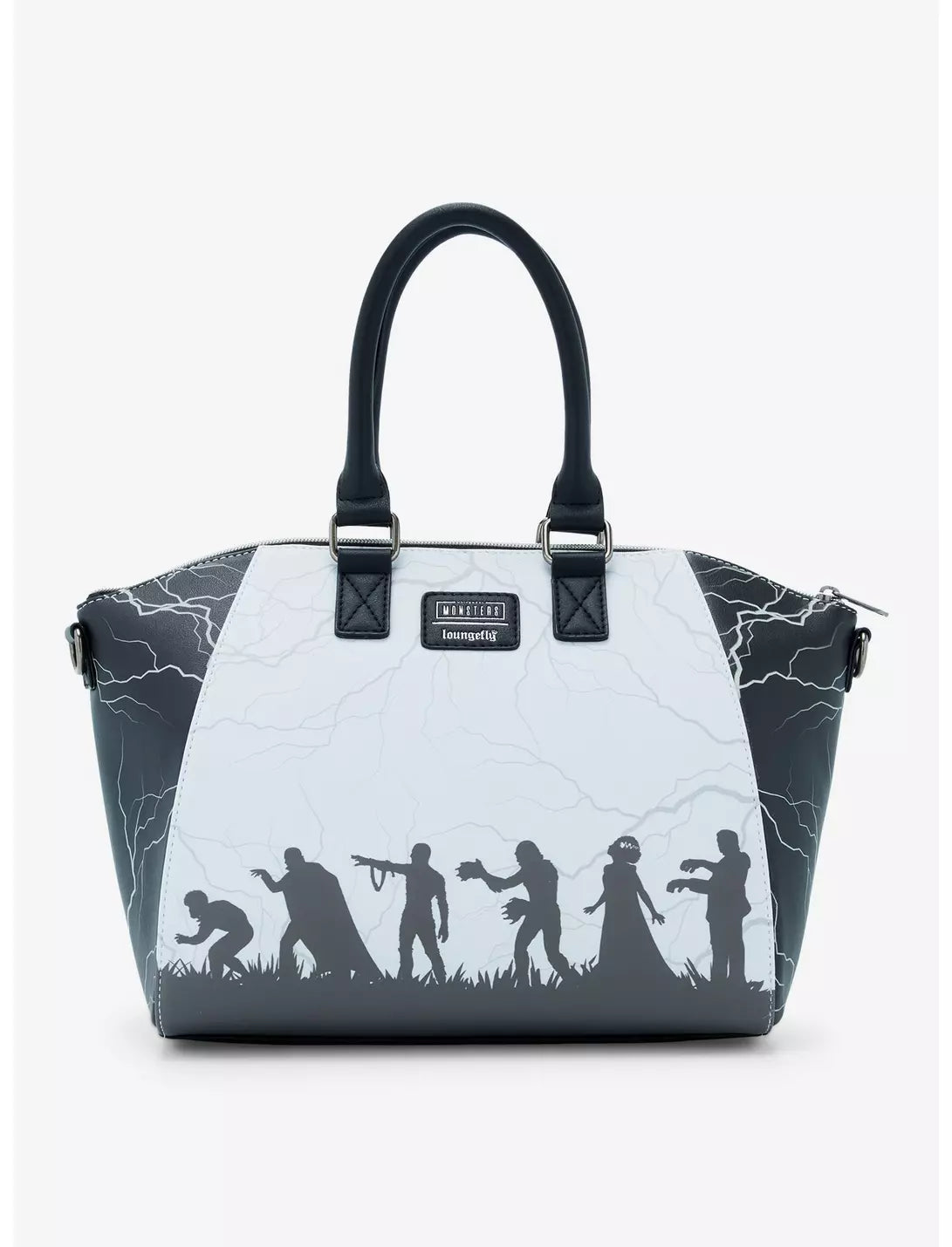 Loungefly Universal Monsters Glow-In-The-Dark Satchel Bag