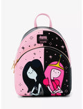 Loungefly Adventure Time Princess Bubblegum &amp; Marceline Split Mini Backpack