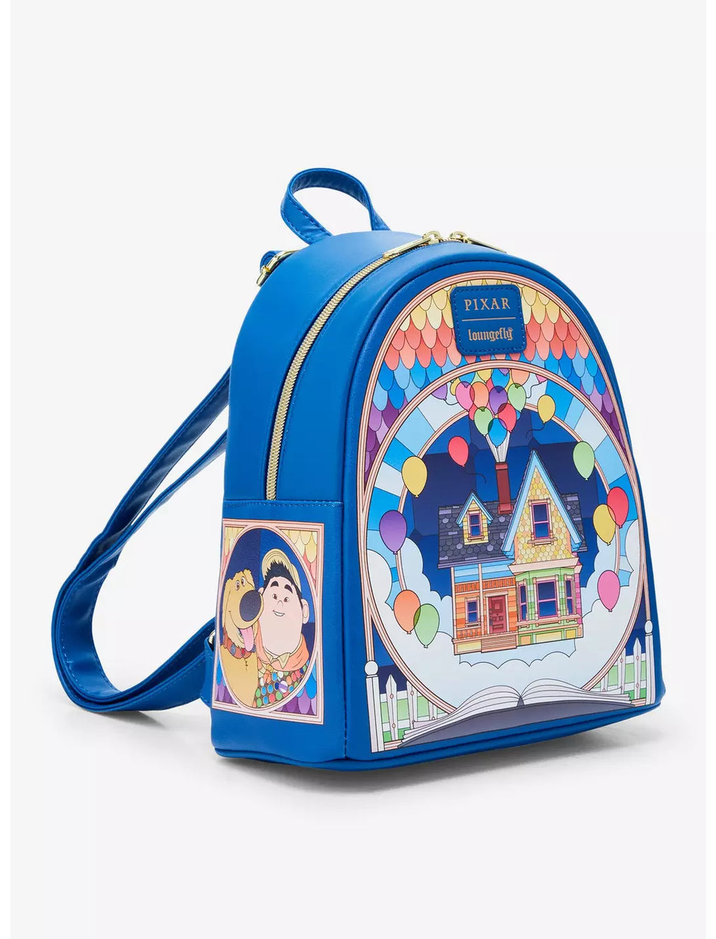 Loungefly Disney Pixar Up Stained Glass Mini Backpack