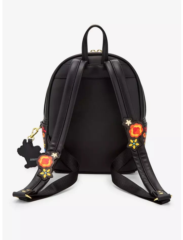 Loungefly Disney Pixar Coco Floral Mini Backpack