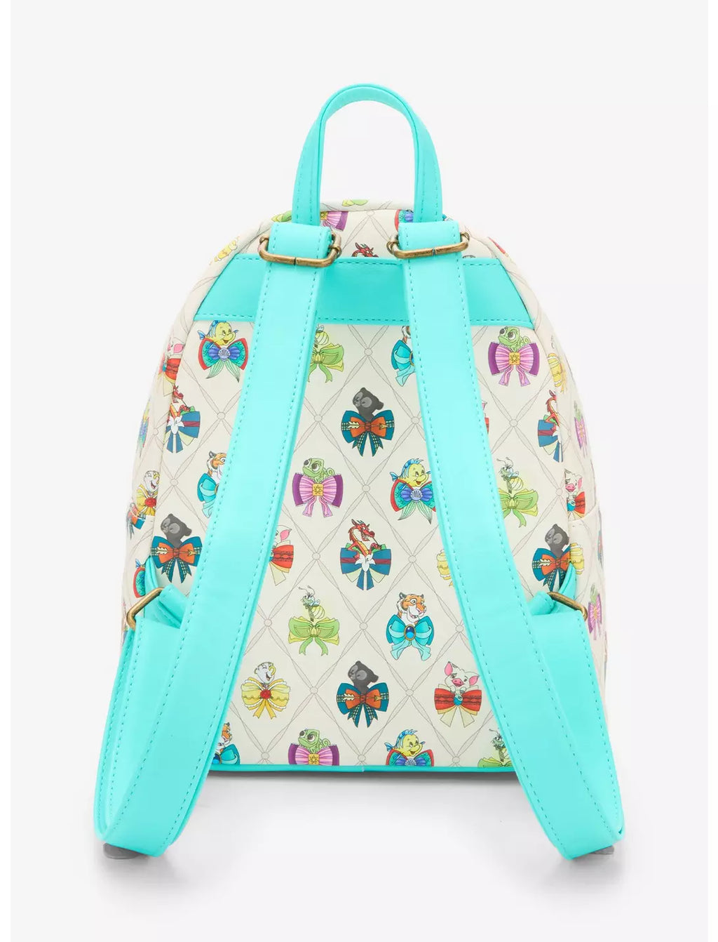 Loungefly Disney Princess Bows &amp; Sidekicks Mini Backpack