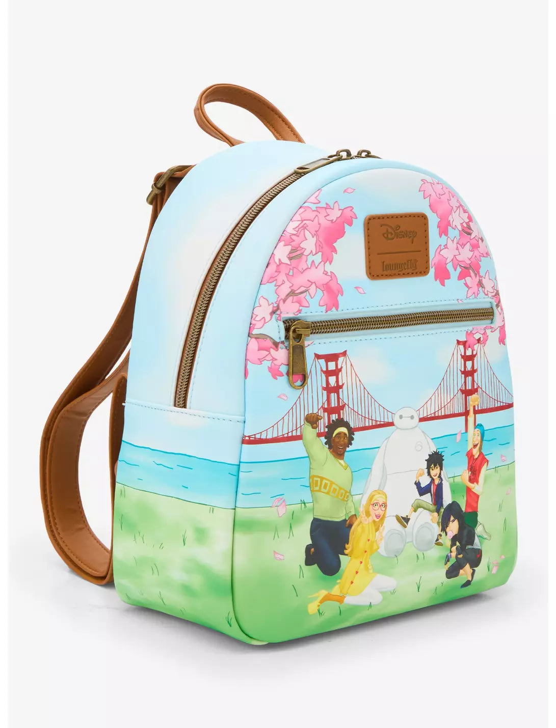 Loungefly Disney Big Hero 6 Group View Mini Backpack