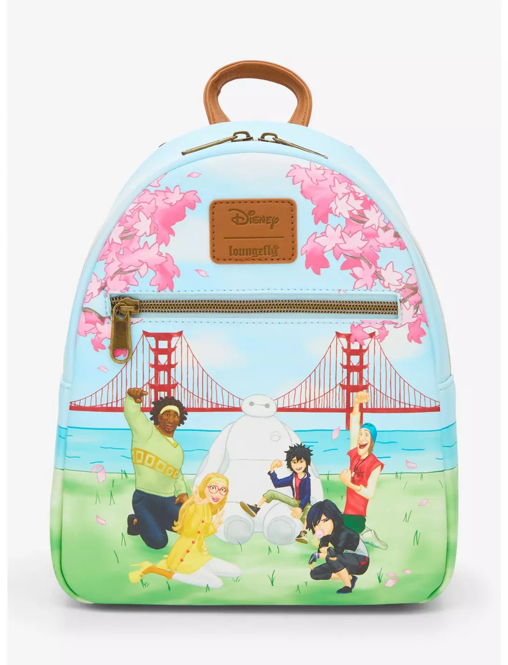Loungefly Disney Big Hero 6 Group View Mini Backpack