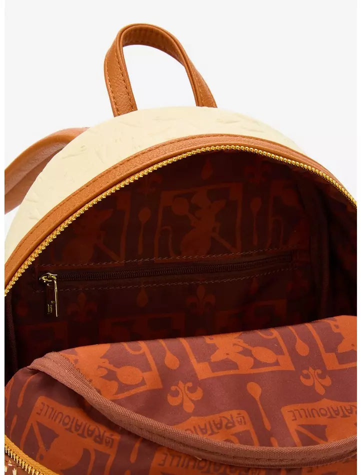 Loungefly Disney Pixar Ratatouille Remy Food Mini Backpack