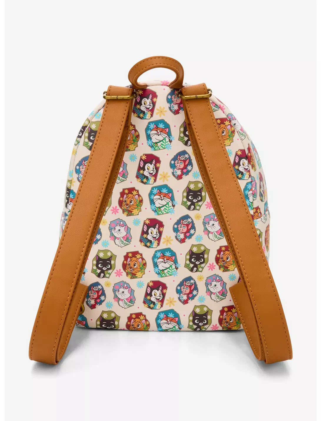Loungefly Disney Cats Flower Portrait Mini Backpack