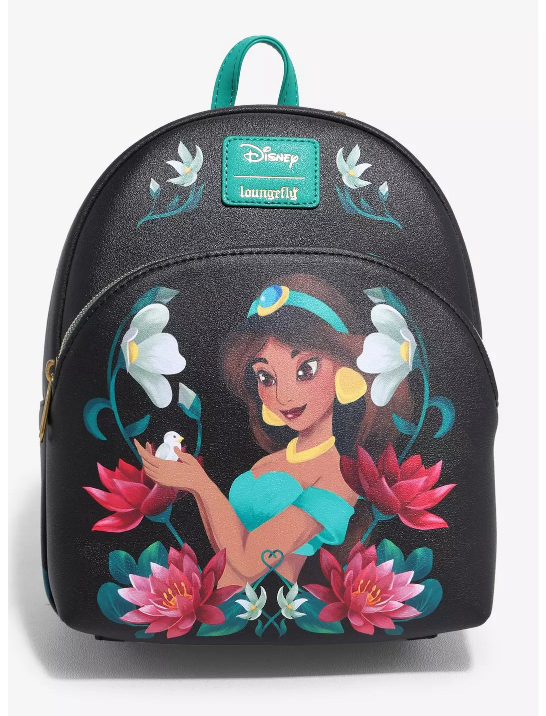 Loungefly Disney Aladdin Jasmine Floral Mini Backpack