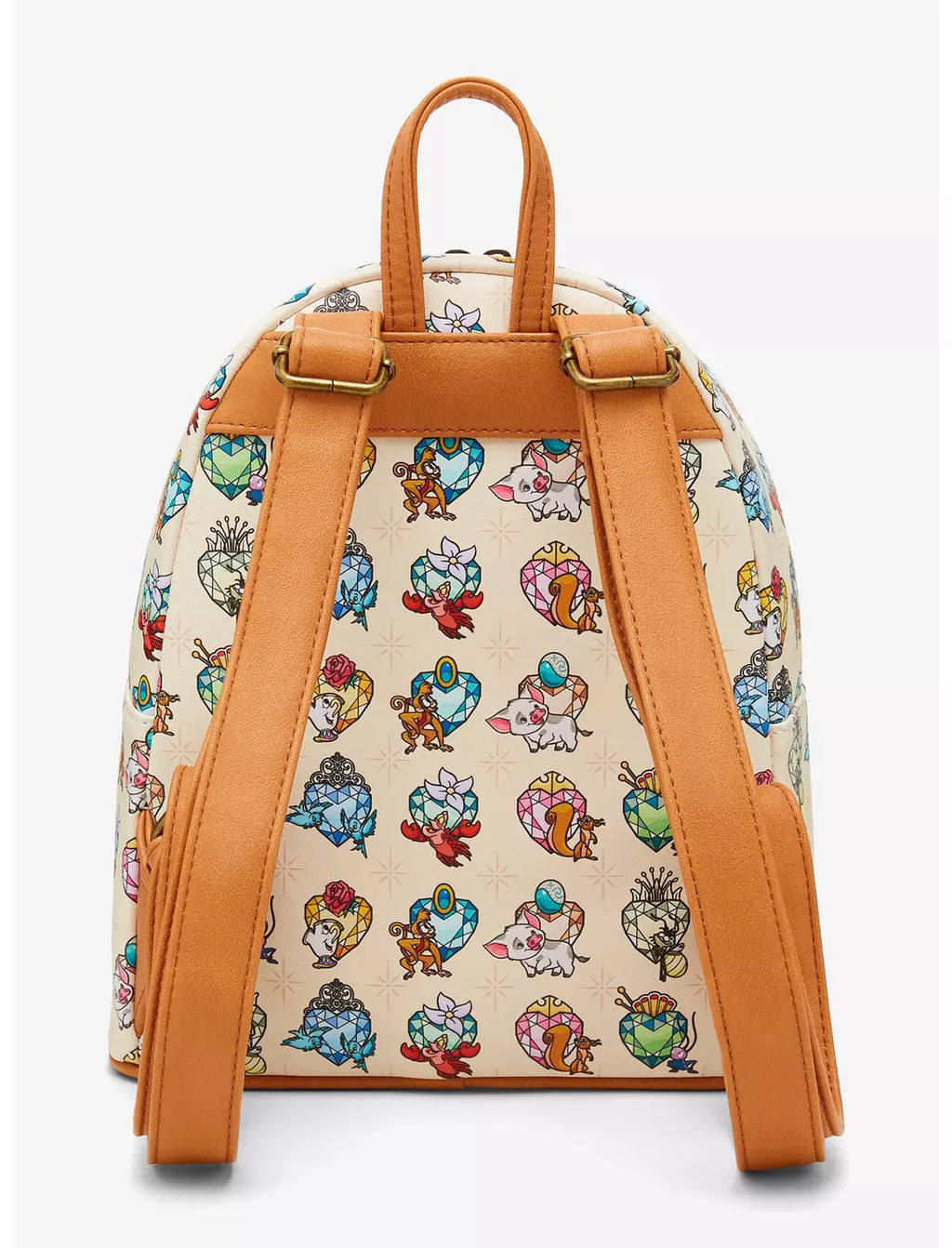 Loungefly Disney Princess Sidekicks Gem Mini Backpack