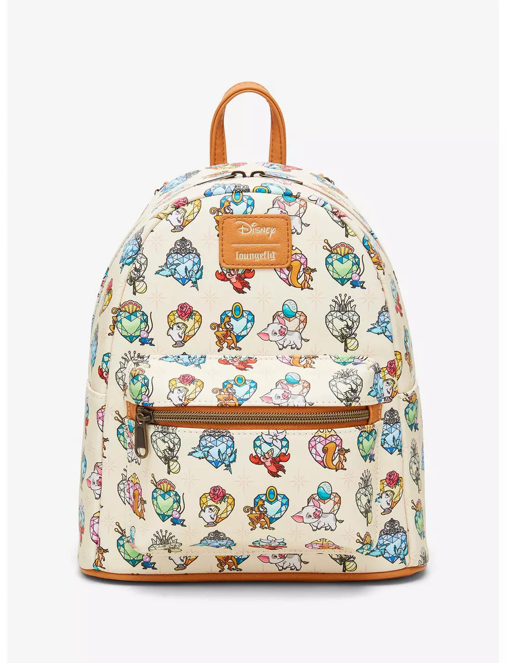 Loungefly Disney Princess Sidekicks Gem Mini Backpack
