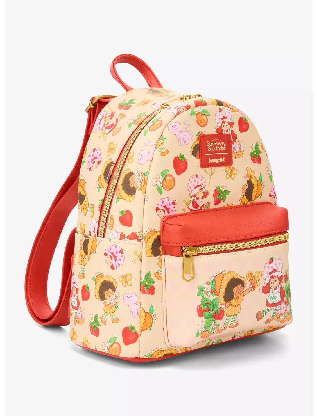 Loungefly Strawberry Shortcake Orange Blossom Duo Mini Backpack