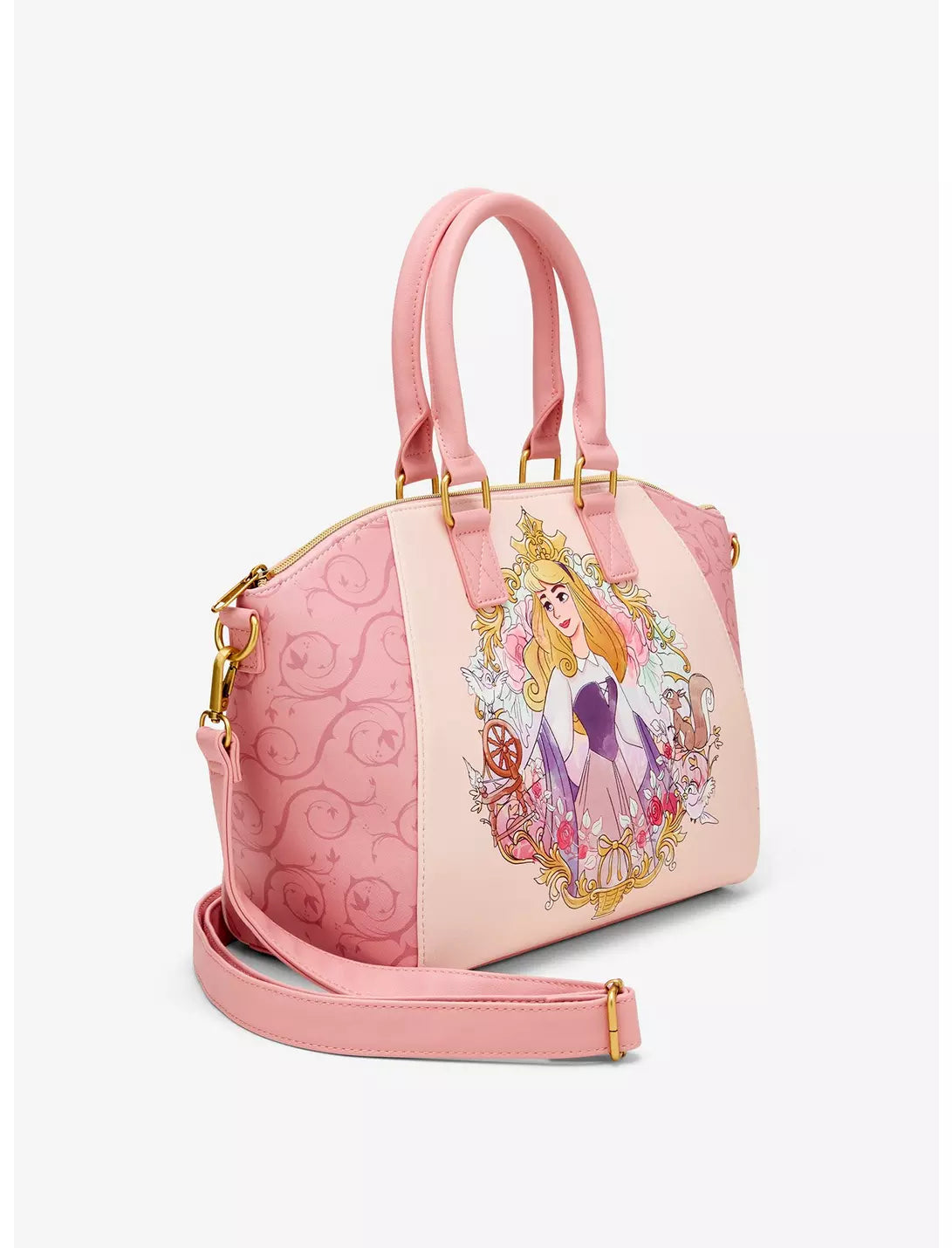 Loungefly Disney Sleeping Beauty Icon Frame Satchel Bag