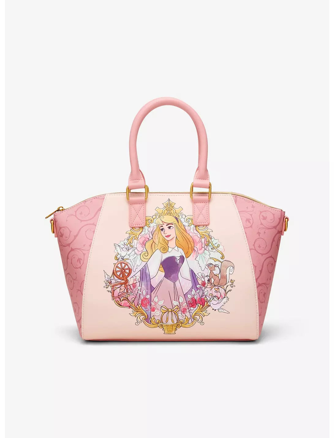 Loungefly Disney Sleeping Beauty Icon Frame Satchel Bag