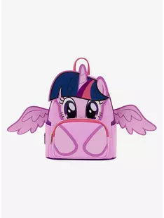 My Little Pony Twilight Sparkle Glitter Figural Mini Backpack
