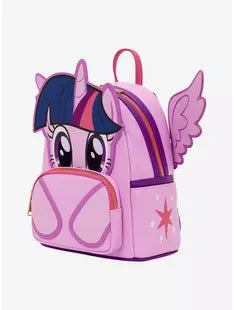 My Little Pony Twilight Sparkle Glitter Figural Mini Backpack