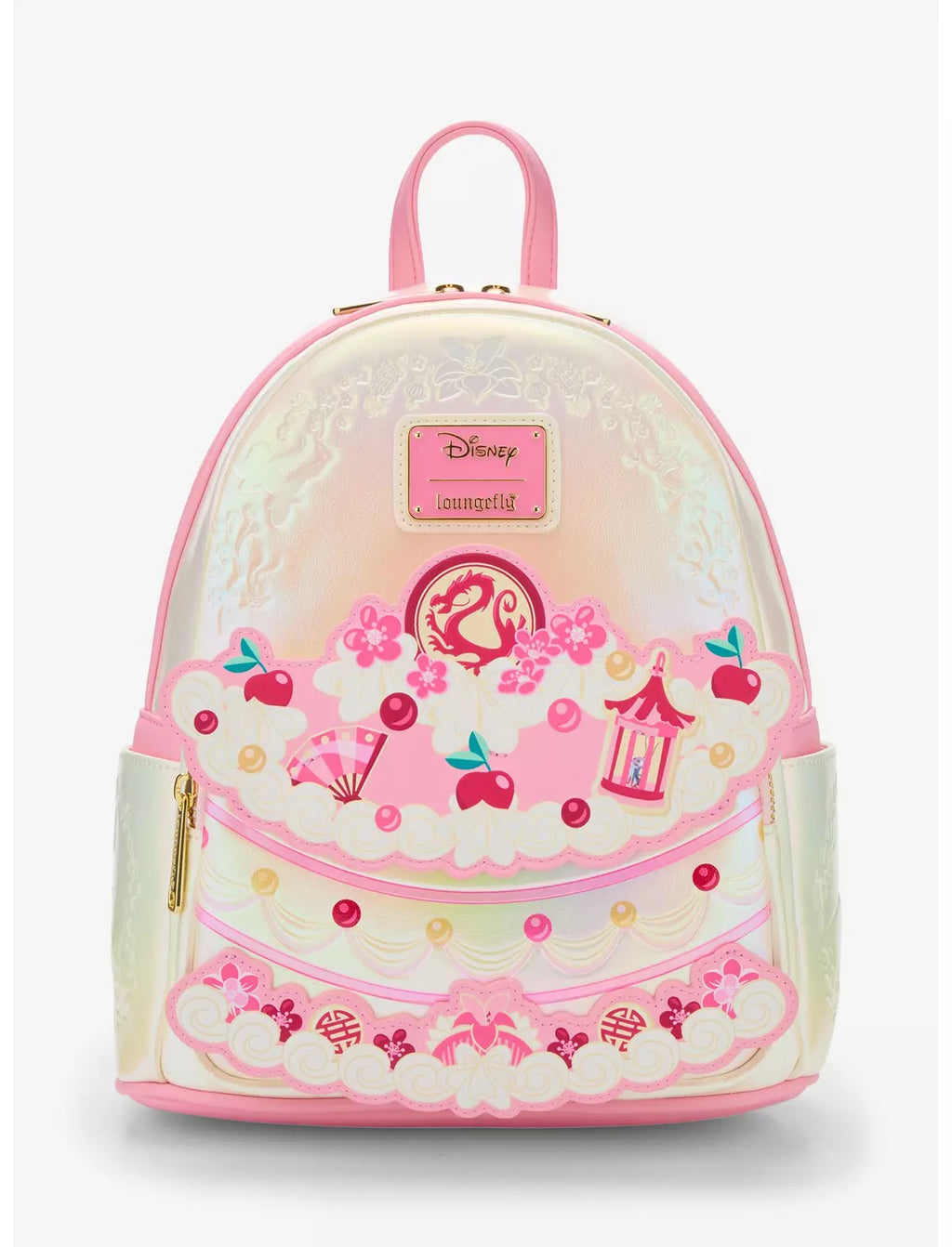 Mulan Cake Iridescent Mini Backpack