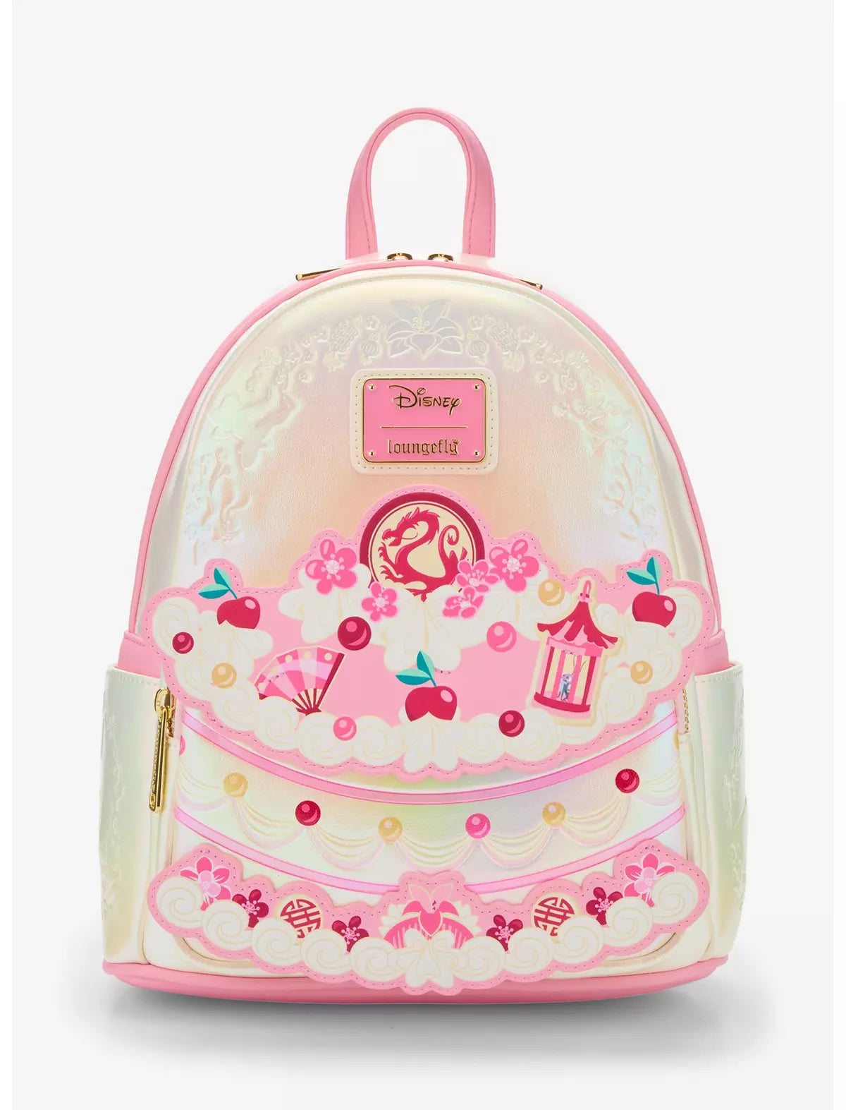 Mulan Cake Iridescent Mini Backpack