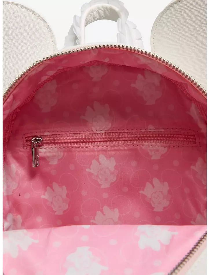 Loungefly Disney Minnie Mouse Bows &amp; Ribbons Mini Backpack