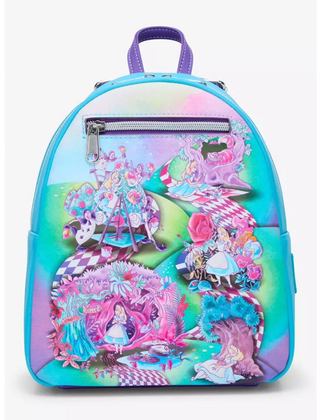 Loungefly Disney Alice in Wonderland Scenes Mini Backpack