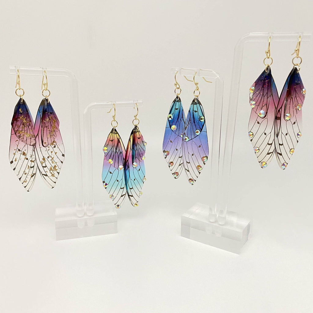Whisper Wing Dangle Earrings