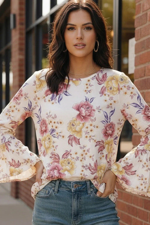Blossom Bell Sleeve Top