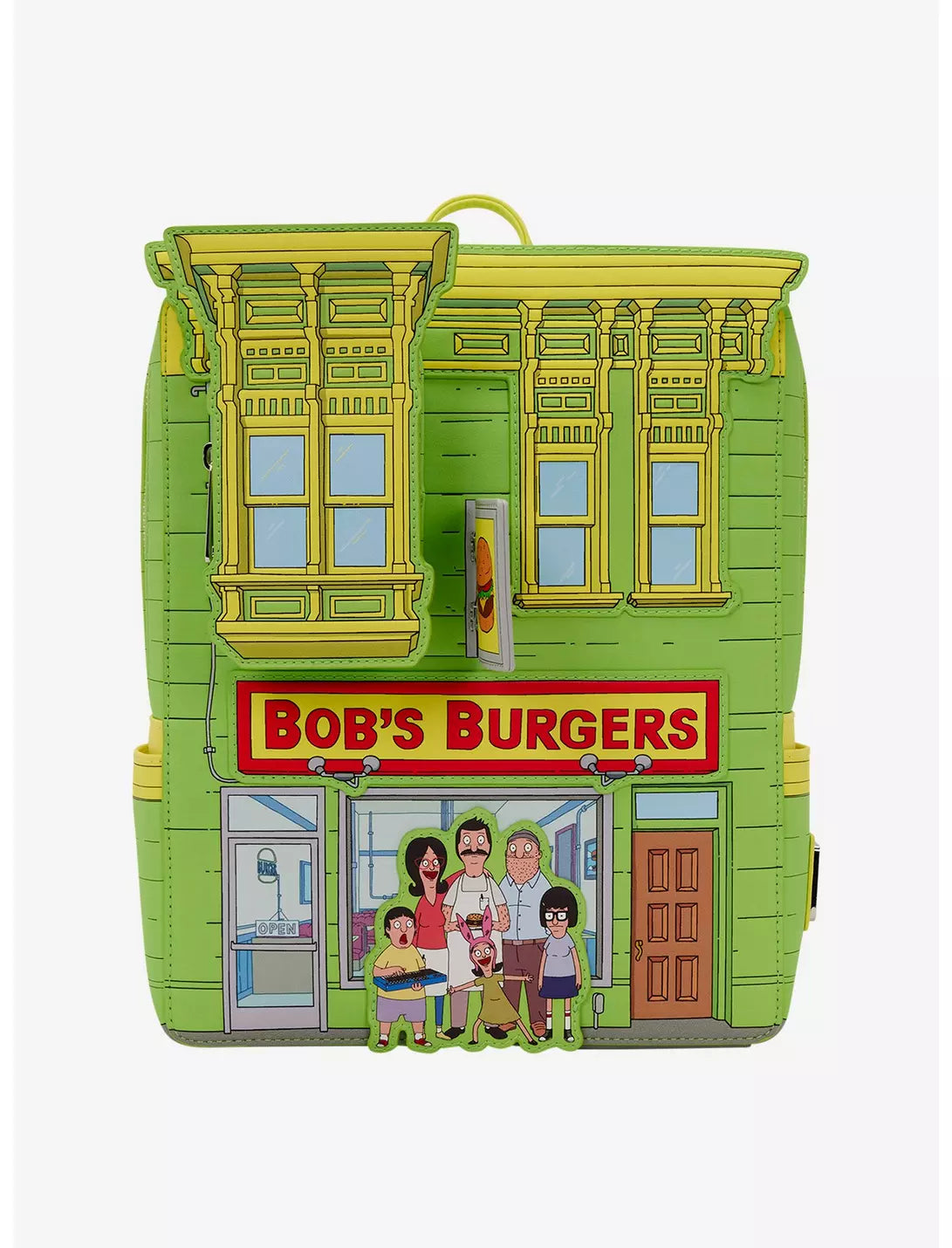 Loungefly Bob’s Burgers Restaurant Figural Mini Backpack