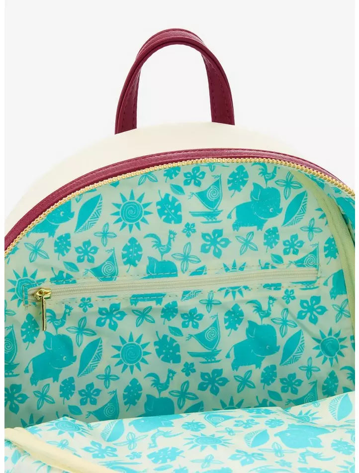 Loungefly Disney Moana Pua &amp; Hei Hei Mini Backpack