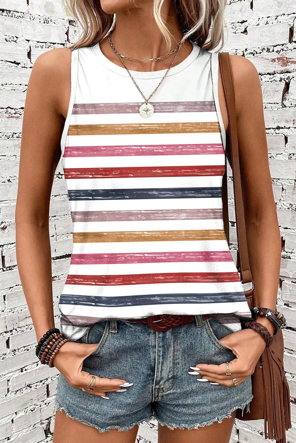 Painted Stripe Everyday Tank