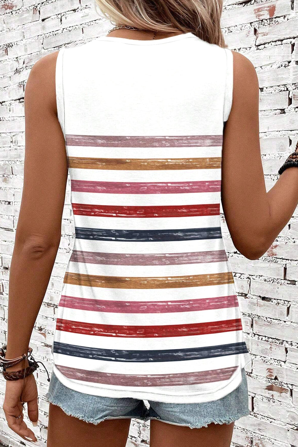 Painted Stripe Everyday Tank