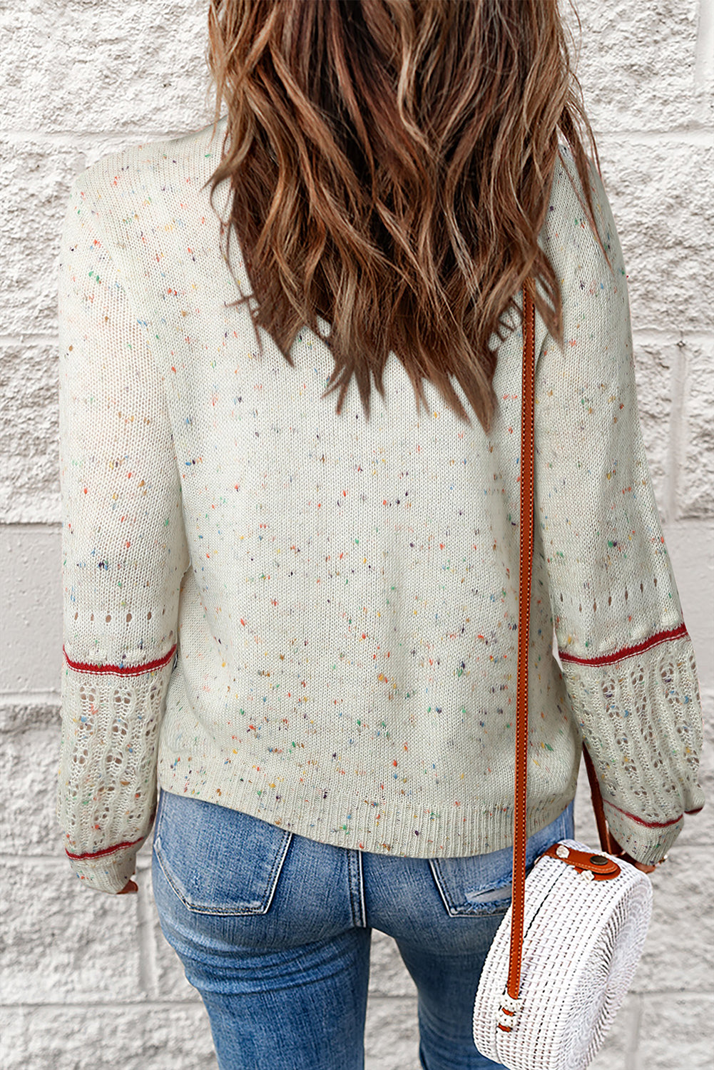 Speckled Cozy Knit Sweater