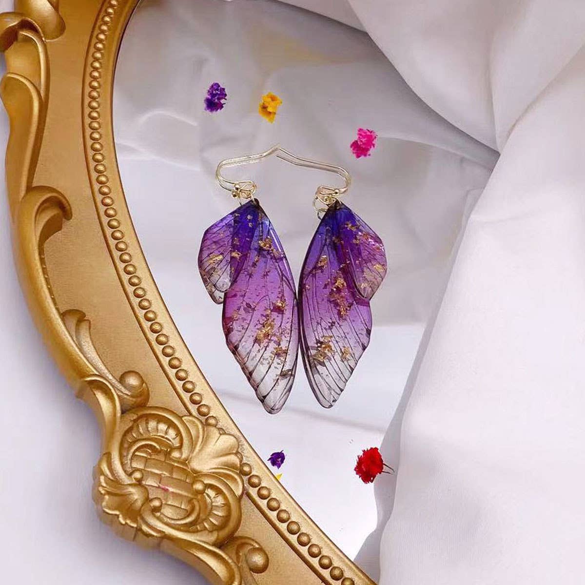 Whisper Wing Dangle Earrings