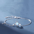 Moonstone Planet Charm Bracelet